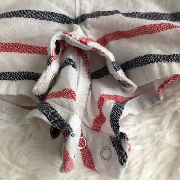 GAP RED WHITE and BLUE baby romper - Picture 3 of 4
